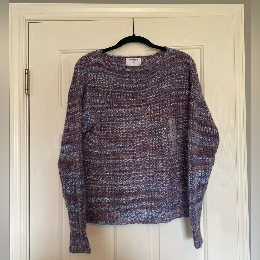 Women’s Old Navy Multicolor Scoop Neck Sweater Size Medium